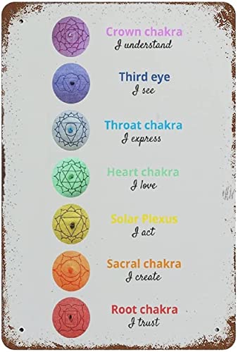Oudrspo Metall-Blechschild, lustige Reiki-Prinzipien mit Chakra, Yoga, Wandkunst, Retro-Poster, Zuhause, Bar, Kneipe, Garten, Wanddekoration, Poster, Gemälde, 20,3 x 30,5 cm Oudrspo Metall-Blechschild, lustige Reiki-Prinzipien mit Chakra, Yoga, Wandkunst, Retro-Poster, Zuhause, Bar, Kneipe, Garten, Wanddekoration, Poster, Gemälde, 20,3 x 30,5 cm von Oudrspo