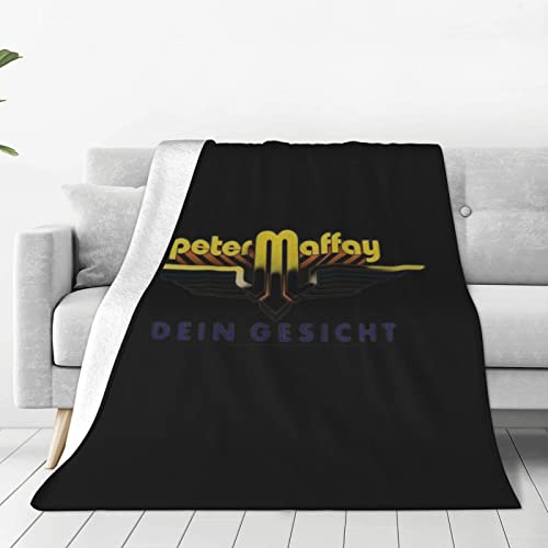 Oudrspo Peter German Maffay Ultraweiche Micro-Fleece-Decke, luxuriöse Anti-Pilling-Flanell-Schlafkomfort-Sofa-Bettwäsche und Reise-Klimaanlage-Decke von Oudrspo