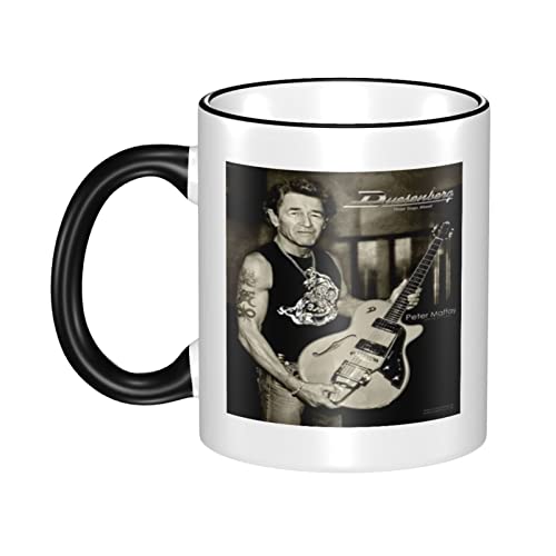 Peter Mug Maffay Kaffeetassen mit Griffen, Keramikkaffeetassen für Kaffee, Tee, heißer Kakao, große Tassen für Party, Wertschätzung, Thanksgiving, Weihnachtsgeschenke von Oudrspo