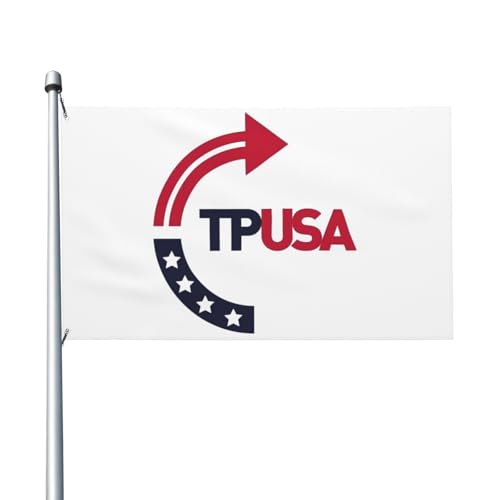 Tpusa Turning Point USA Outdoor Indoor Hinterhof Rasen Hängende Dekoration Hof Flagge Banner Schild, AS PIC Tpusa Turning Point USA Outdoor Indoor Hinterhof Rasen Hängende Dekoration Hof Flagge Banner Schild, AS PIC von Oudrspo