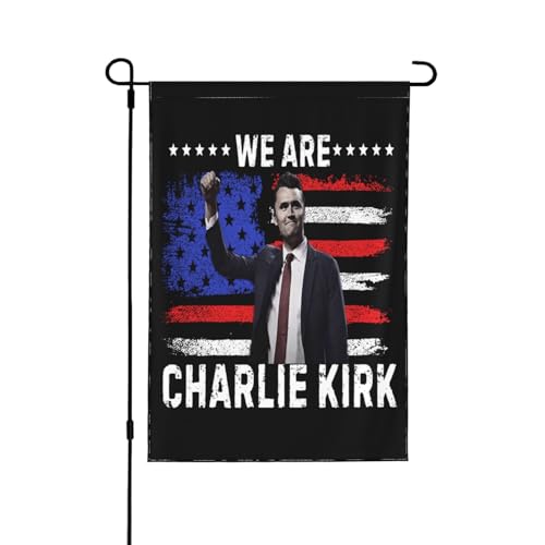 Wir sind Charlie Flagge Gerechtigkeit für Kirk 12 x 18 Garten Banner doppelseitige Hof Terrasse Rasen Flaggen keine Flaglope Wir sind Charlie Flagge Gerechtigkeit für Kirk 12 x 18 Garten Banner doppelseitige Hof Terrasse Rasen Flaggen keine Flaglope von Oudrspo