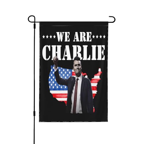 Wir sind Charlie Flaggenständer mit Kirk 12 x 18 Gartenbanner doppelseitig Hof Terrasse Rasen Flaggen keine Flaglope Wir sind Charlie Flaggenständer mit Kirk 12 x 18 Gartenbanner doppelseitig Hof Terrasse Rasen Flaggen keine Flaglope von Oudrspo