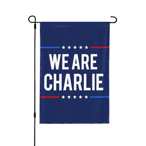 Wir sind Charlie Kirk Flagge A True Patriott Rip 12 x 18 Gartenbanner doppelseitig für Hof Terrasse Rasen Dekor keine Flaglope Wir sind Charlie Kirk Flagge A True Patriott Rip 12 x 18 Gartenbanner doppelseitig für Hof Terrasse Rasen Dekor keine Flaglope von Oudrspo