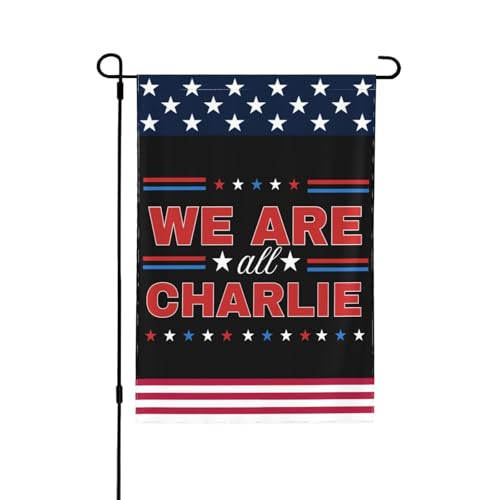 Wir sind alle Charlie Flaggenständer mit Kirk 12 x 18 Gartenbanner doppelseitig Hof Terrasse Rasen Flaggen keine Flaglope Wir sind alle Charlie Flaggenständer mit Kirk 12 x 18 Gartenbanner doppelseitig Hof Terrasse Rasen Flaggen keine Flaglope von Oudrspo