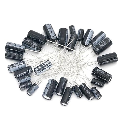 120x Elektrolyt Kondensator 12 Werte x 10 Stück 0.22µF - 470µF ELKO Sortiment Kit Set for Arduino Raspberry Pi 120x Elektrolyt Kondensator 12 Werte x 10 Stück 0.22µF - 470µF ELKO Sortiment Kit Set for Arduino Raspberry Pi von Oufdj-iPro