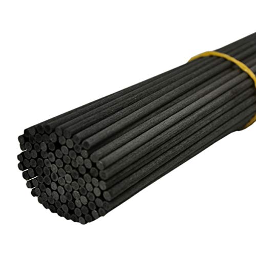 100 Stück Fasern stäbchen Reed Diffusor Stöcke Reed Sticks ätherisches Öl Aroma Diffusor Stöcke 20cm*3mm Schwarz 100 Stück Fasern stäbchen Reed Diffusor Stöcke Reed Sticks ätherisches Öl Aroma Diffusor Stöcke 20cm*3mm Schwarz von Ougual
