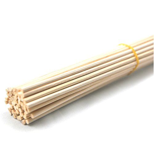 Ougual Natürlicher Farbton Rattan Schilf Diffuser Ersatz Ersatzstäbchen für Aroma（ 30cm*3.5mm） von Ougual