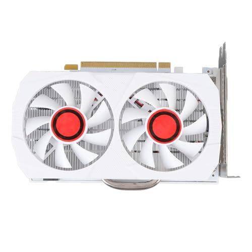 Ouitble RX580 Graphics Card für Gaming-PC, D5 256 Bit Computer-PC-Video-Grafikkarte Unterstützung PCI Express 2.0 16x für DVI-Anzeigeanschluss High Definition Multimedia von Ouitble