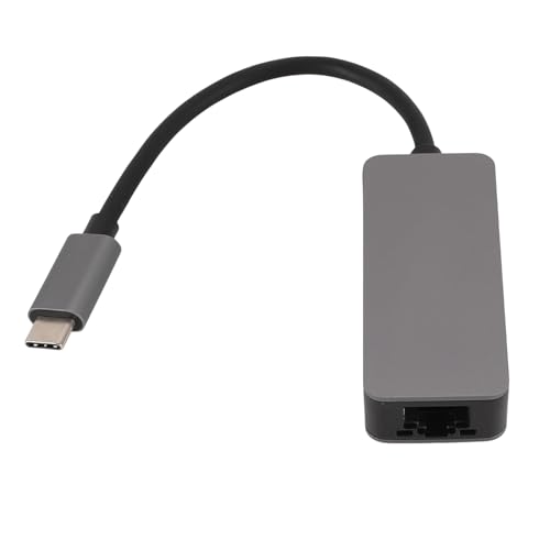 Ouitble USB C-Ethernet-Adapter 2,5 Gbit/S Aluminium Fast Typ-C Bis RJ45 LAN-Adapter 1 Gbit/S Gigabit High-Speed für Gaming-Laptops-Tablets Smartphones von Ouitble