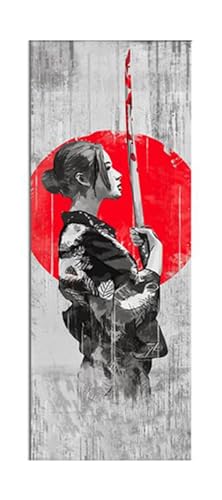 Diamond Painting,5D Diamant Painting DIY Bastelset Erwachsene Full Diamant Samurai Diamond Art Bilder,Kinder Stickerei Square Diamond Malen Nach Zahlen Set,für Geschenk Home Wall Decor 30x90cm-168 von Oujkeef