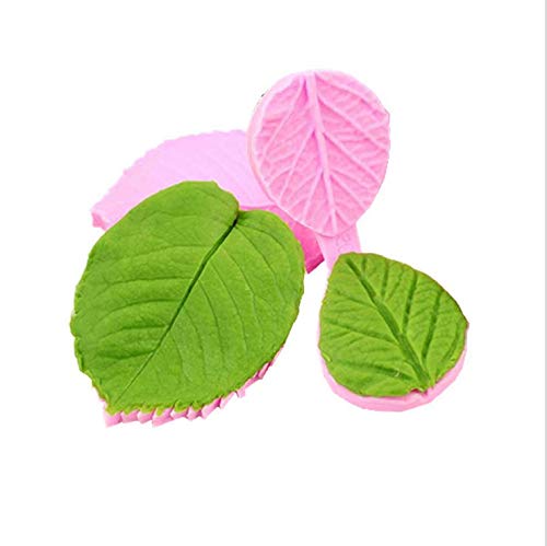 Skyvov Silikon Fondant Mold Rosa, Irreguläre Form von Oulensy