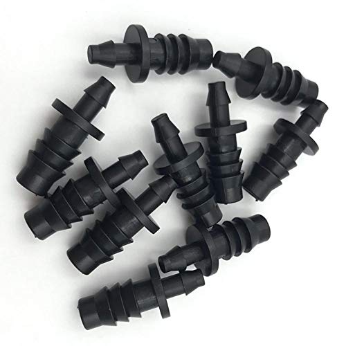 Oulensy 10pcs 4mm 8mm Waterpipe Stecker Schlauch End-steckverbinder Kunststoff-Schlauch Stecker Funktionsrohrfitting Barb Schlauchstutzen-anschluss von Oulensy