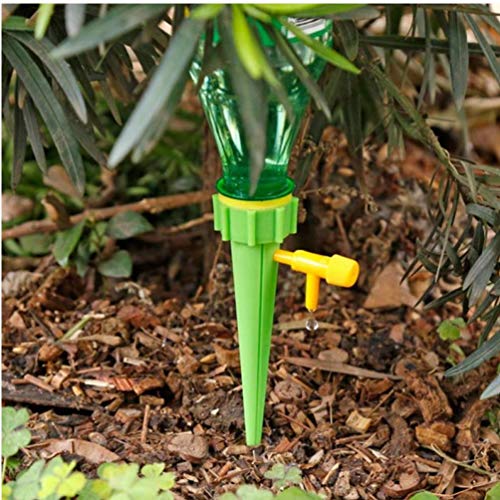 Oulensy Automatische Bewässerung Bewässerung Kits System-Zimmerpflanze Spikes Adjustable Stakes Bewässerungssystem Blumentopf Bewässerung 0.45# von Oulensy