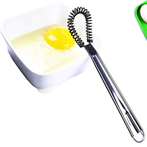 Oulensy Egg Milchaufschäumer Beater Küche Schneebesen Mixer Miniei Werkzeuge Kaffee Stiring Mit Silikon-Coil-Edelstahl-küche-Werkzeug von Oulensy