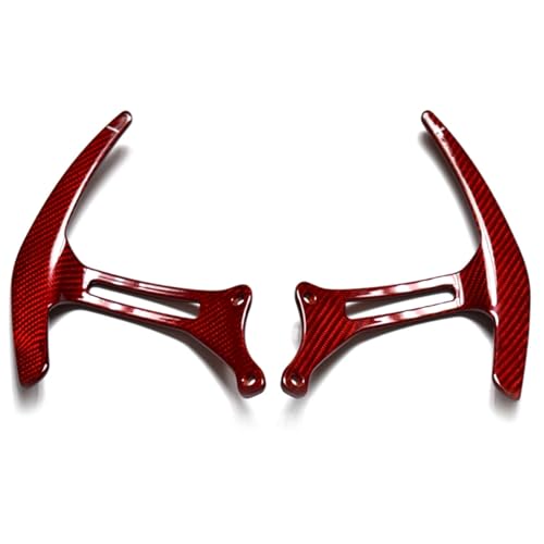 Oulesh Lenkradschalthebel Schaltwippen für Ferrari 458 Italia 2010-2015, Carbon Lenkrad Schaltwippe Auto Schalthebel Schaltverlängerung Glasfaser rot Oulesh Lenkradschalthebel Schaltwippen für Ferrari 458 Italia 2010-2015, Carbon Lenkrad Schaltwippe Auto Schalthebel Schaltverlängerung Glasfaser rot von Oulesh