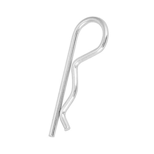 10 Stück B Typ Splint Splint verzinktes Eisen Federklemmen Traktorhalter Splint Clips Befestigung Haarnadel(3.5*75mm（10pcs）) von Oumefar
