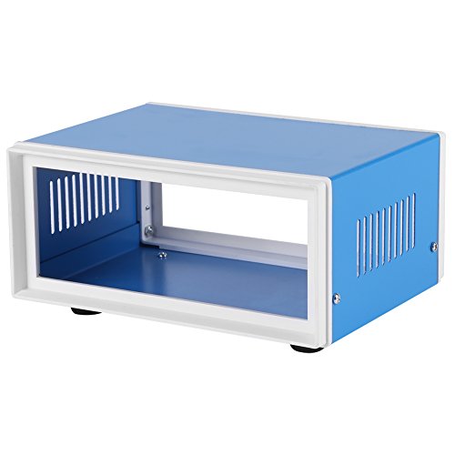 170 * 130 * 80mm Blaue Metall-Elektronik-Anschlussdose, Gehäuse-Projekt-Gehäuse DIY-Anschlussdose für Verteiler-Instrumenten-Box 170 * 130 * 80mm Blaue Metall-Elektronik-Anschlussdose, Gehäuse-Projekt-Gehäuse DIY-Anschlussdose für Verteiler-Instrumenten-Box von Oumefar