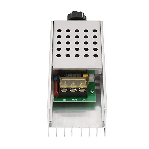 Oumefar AC 220V Elektromotor Drehzahlregler SCR Elektrischer Spannungsregler 6000W Motordrehzahlregler Gouverneur Dimmer Thermostat Drehzahlregler von Oumefar