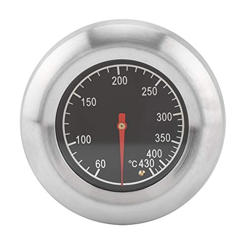 BBQ Thermometer Messgerät Einfache Installation 60℃ bis 430℃ Kochen Thermometer Grill Zubehör für Grill Gartenarbeit von Oumefar