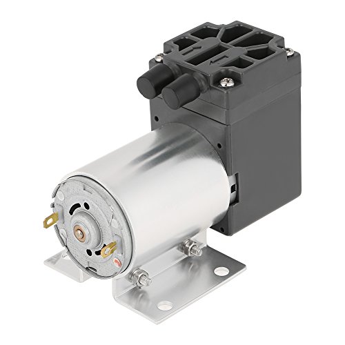 Oumefar DC 12V 120KPa Mini Vakuumpumpe Unterdruck Saugpumpen Öllose Vakuumpumpe 5L/min Mini Elektrische Saugpumpe Geräuscharme Unterdruck Saugpumpe 6W Luftkompressor von Oumefar