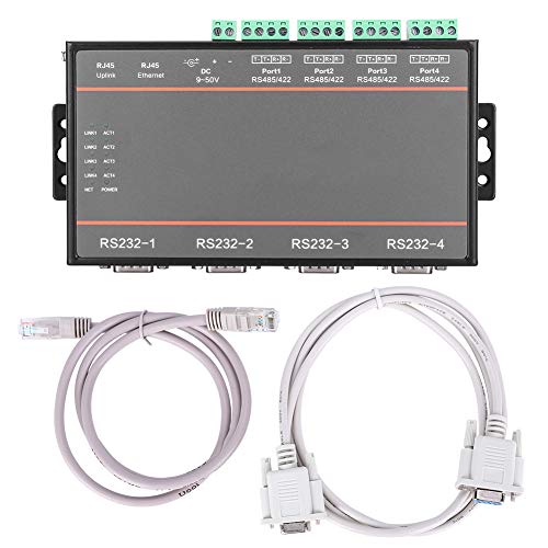 HF-5142B Serieller Server 4-serielle RS232/485/422 zu Ethernet 5-36V Serieller Geräteserver für Industriesteuerungsstandort von Oumefar