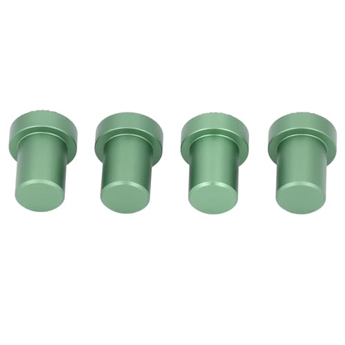 Metall-Bankhunde, Schnellverschluss, 2 Flache Seiten, 4 Stück, Multifunktionale Holzbearbeitungs-Bankhunde für MFT-Tischplatten von Oumefar