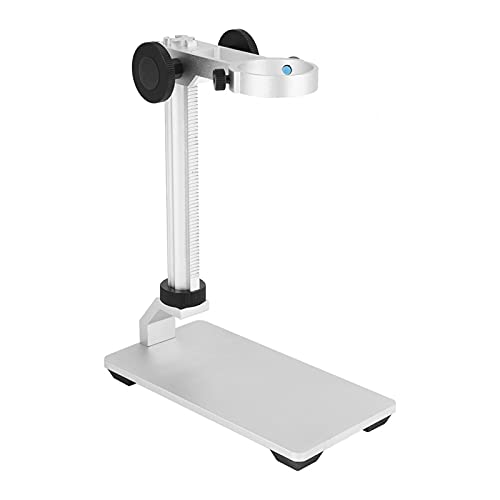 Mikroskopstativ, Digitaler Mikroskophalter Unterstützung Aluminiumlegierung Mikroskopstativ Einstellbare Hebehalterung Mikroskopstativ, Digitaler Mikroskophalter Unterstützung Aluminiumlegierung Mikroskopstativ Einstellbare Hebehalterung von Oumefar