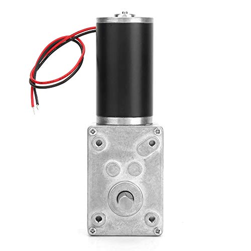 Oumefar 24 V Getriebemotoren mit hohem Drehmoment Schneckengetriebe Untersetzungsgetriebe Motor mit mehreren Drehzahlen Mehrere Modelle 20 U/min für elektronische Schlösser von Smart Cars von Oumefar