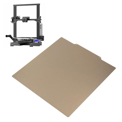 Oumefar 320x310mm Strukturierte PEI-Build-Platte Doppelseitige Druckbettplattform, Flexible Stahlblech für CR-10S Pro V2, Ender 3 Maximum, Sovol SV04, Kobra Plus 3D-Drucker Oumefar 320x310mm Strukturierte PEI-Build-Platte Doppelseitige Druckbettplattform, Flexible Stahlblech für CR-10S Pro V2, Ender 3 Maximum, Sovol SV04, Kobra Plus 3D-Drucker von Oumefar
