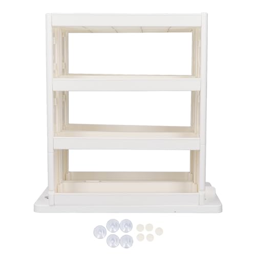 Oumefar 90 -Grad -rotierender Organisator, Flasche und Dose Organisatoren, Modulares Stapelregal für Schrank Pantry Küchenbad Aufbewahrung Oumefar 90 -Grad -rotierender Organisator, Flasche und Dose Organisatoren, Modulares Stapelregal für Schrank Pantry Küchenbad Aufbewahrung von Oumefar