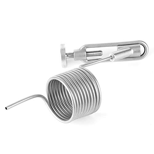 Oumefar Braupüree Entschäumer Sampling Coil Schneebesen Serpentine Spiral Tube für die Getränkeherstellung zur Fermentation Oumefar Braupüree Entschäumer Sampling Coil Schneebesen Serpentine Spiral Tube für die Getränkeherstellung zur Fermentation von Oumefar