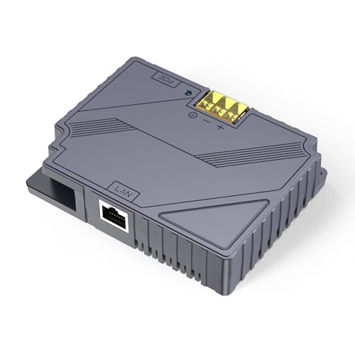 Oumefar Gige Poe Injector 150W 2 in 1 Strom über Ethernet -Adapter DC Step -Up -Konverter -Satelliten -Internet -Conversion -Kit für V3 Rechteckige Satelliten -Netzwerkgeräte von Oumefar