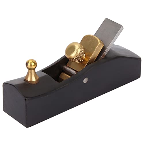 Oumefar Hand Hobel, Mini Hand Plane Hobel aus Holz Zimmerer Holz Bearbeitung Holzwerk Zeug, Block Hand Flugzeug für Trimm Projekte Tischler DIY Modell Herstellung (80mm) von Oumefar