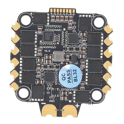 Oumefar Renndrohne ESC 4 in 1 Elektrische Geschwindigkeitscontroller 70A 2 Bis 8s Blheli 32 AM32 Firmware Hochleistungs -MOSFET -Telemetriedaten Feedback mit 30,5 X 30,5 Mm Oumefar Renndrohne ESC 4 in 1 Elektrische Geschwindigkeitscontroller 70A 2 Bis 8s Blheli 32 AM32 Firmware Hochleistungs -MOSFET -Telemetriedaten Feedback mit 30,5 X 30,5 Mm von Oumefar