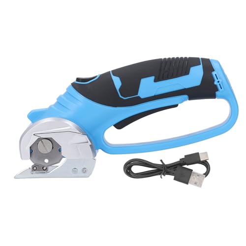 Oumefar Schnurlose Elektrische Schere, 4 V DC Leistungsstarker Wiederaufladbarer Stoffschneider mit LED -Licht für Teppichleder -Kraftpapier, mit USB -Kabel Oumefar Schnurlose Elektrische Schere, 4 V DC Leistungsstarker Wiederaufladbarer Stoffschneider mit LED -Licht für Teppichleder -Kraftpapier, mit USB -Kabel von Oumefar