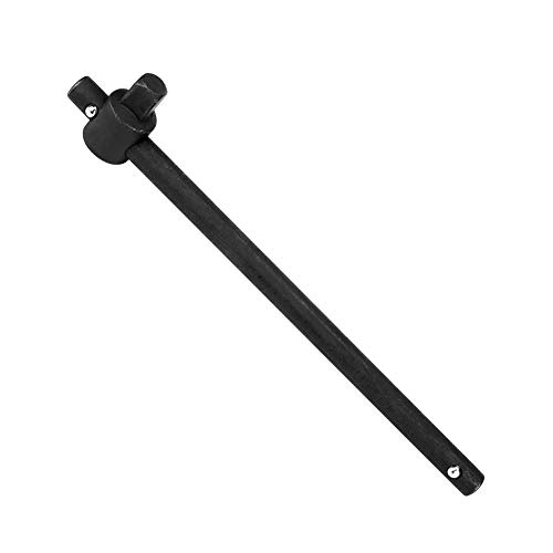 T-Griff Vierkantantrieb Schiebeverlängerungsstange Schiebet-T-Griff-Steckschlüssel Breaker Bar T-Typ Griffschieber Steckschlüssel(1/2 ") von Oumefar