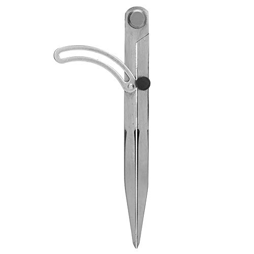 Spring Wing Divider Scriber Leder Craft Edge Creaser Scriber Abstand Compass Abstand Leder Nut für Leder Craft Edge Line Drawing(200mm) von Oumefar