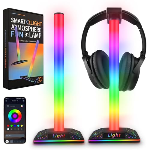 【2 Stück】Oumida LED Lightbar, TV Hintergrundbeleuchtung, Gaming Lampe funktioniert RGB Ambient Smart Sync mit Musik und APP Control Steuerung für Gaming Deko PC TV Raumdekoration (2) von Oumida