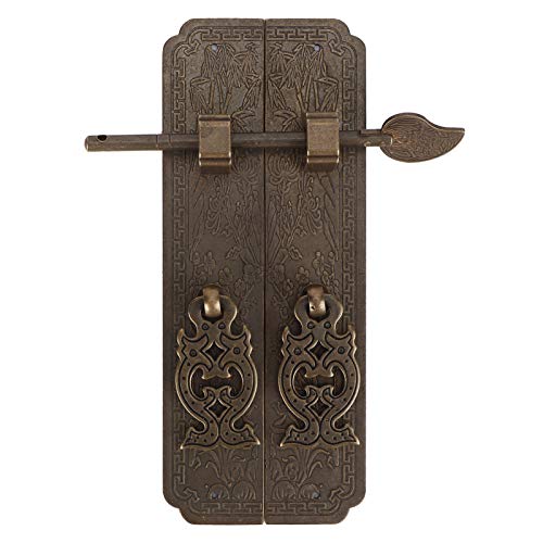Oumij1 Antiker Kupfer Gate Pull Griff - Möbel im chinesischen Stil Hardwares Fitting - Schrank Schubladengriff von Oumij1