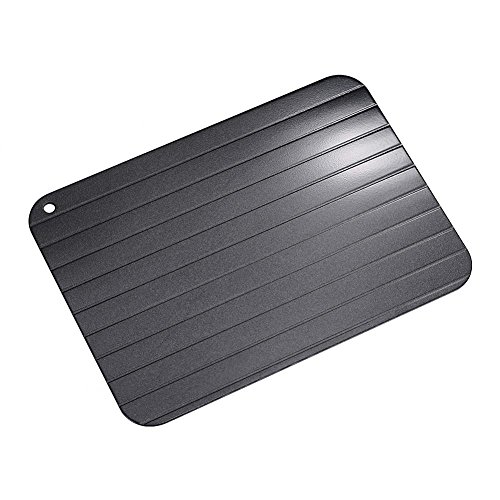 Kithchen Food Defrosting Plate Tray, Metal Aluminium Fast Defrosting Tray Safe Defrosting Food Meat Defrosting Tray von Oumij1