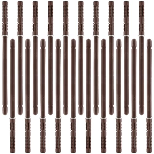 Oungy 20 Stück Schwebende Regalhalterung, Verdeckte Tablarträger 10x217 mm, Wandregal Halterung Unsichtbar, Regalträger Unsichtbar, Shelf Bracket für Schwebende Bücherregale Oder Wandregale von Oungy