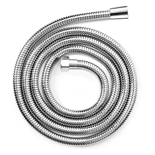 Oupukle Duschschlauch 2m Edelstahl, Flexibel Universal Brauseschlauch mit Premium doppelten Messingkopf, Duschschlauch 200cm Anti-Twist, Anti-Knick Oupukle Duschschlauch 2m Edelstahl, Flexibel Universal Brauseschlauch mit Premium doppelten Messingkopf, Duschschlauch 200cm Anti-Twist, Anti-Knick von Oupukle