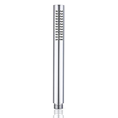 Oupukle Handbrause Wassersparend Duschkopf Hochdruck Messing 48 Anti-kalk Duschbrause Chrome mit 1 Strahlarten (Rund) von Oupukle