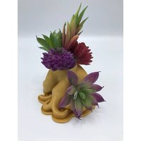 Kuriose Luft Pflanzer, Seltsam Schreibtisch Air Planter, Dorm Einzigartige Indoor Planter Box von OurCustom3dDesigns