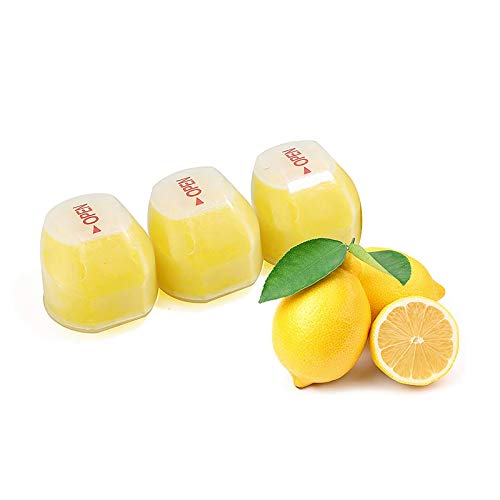 3 Stück Zitronenmelisse, Erhöht den Druck beim Sparen von Wasser Zitrone Vitamin C Filter Set Handbrause (Filter) von OurLeeme