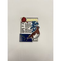 Vintage Alaska State Magnet - Reise-Souvenir- Kühlschrankmagnet von OurOldStuffCo