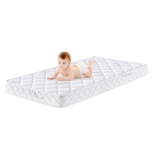 Ours à bulles Matratze für Kinderbett und Matratze für Kleinkinder, 90 x 200 x 13 cm, Babymatratze, 100% Strickstoff, feuchtigkeitsabsorbierend und atmungsaktiv Ours à bulles Matratze für Kinderbett und Matratze für Kleinkinder, 90 x 200 x 13 cm, Babymatratze, 100% Strickstoff, feuchtigkeitsabsorbierend und atmungsaktiv von Ours à bulles