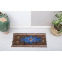 Vintage Teppich, Wollteppich, Handgeknüpfter Teppich von OushakRugsARTS