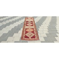 3x13 Vintage Teppich Läufer Dekorativer Handgefertigter Wollteppich Einzigartiger Teppichläufer Boho Handgemachter Türkisch Moderner 3x13 Vintage Teppich Läufer Dekorativer Handgefertigter Wollteppich Einzigartiger Teppichläufer Boho Handgemachter Türkisch Moderner von OushakRugsHouse