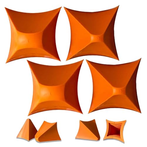 Silikon-Nahtwerkzeuge, 3-in-1 Silikon-Abdichtungswerkzeug, tragbares Dichtungswerkzeug, 4/6/10/16 mm, Kalkwerkzeug für Küche, Bad, Gelenke, 4 Stück von Ousinby